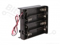 Batterijhouder AA Penlite x 4 (6V)